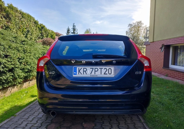 Volvo V60 cena 40999 przebieg: 240000, rok produkcji 2016 z Kraków małe 137